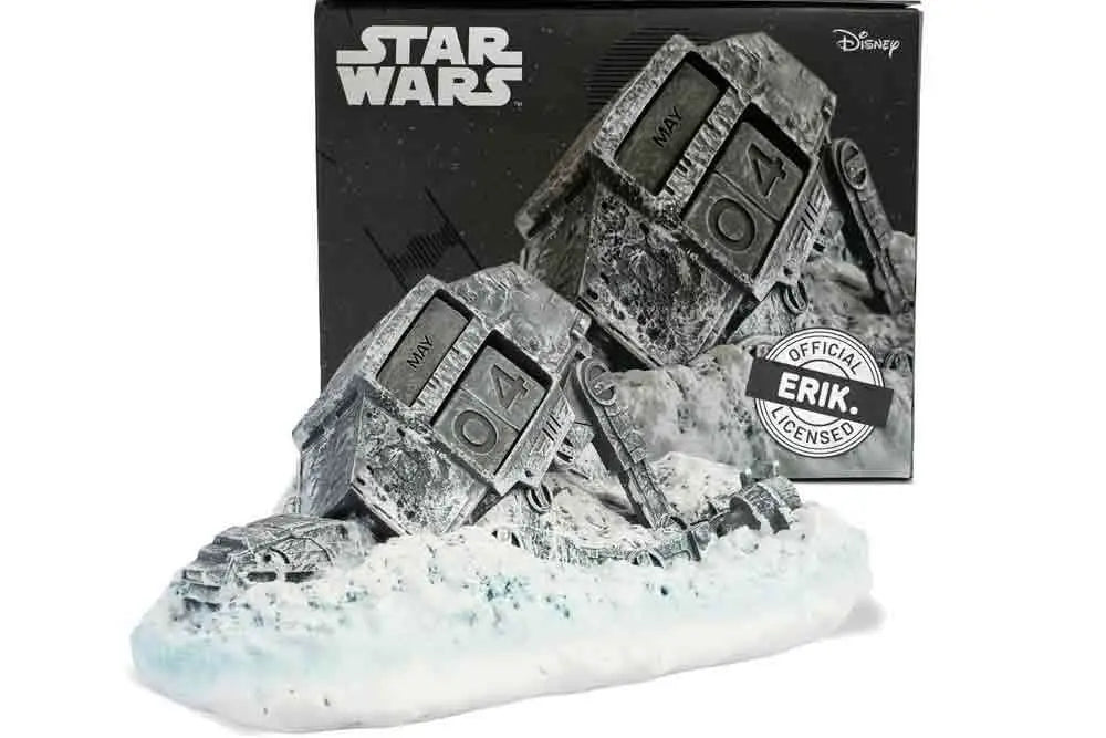STAR WARS  ATAT WALKER DESTROYED 3D PERPETUAL CALENDAR