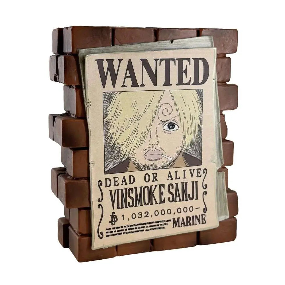 ONE PIECE POSTER WANTED SANJI MONEY BOX