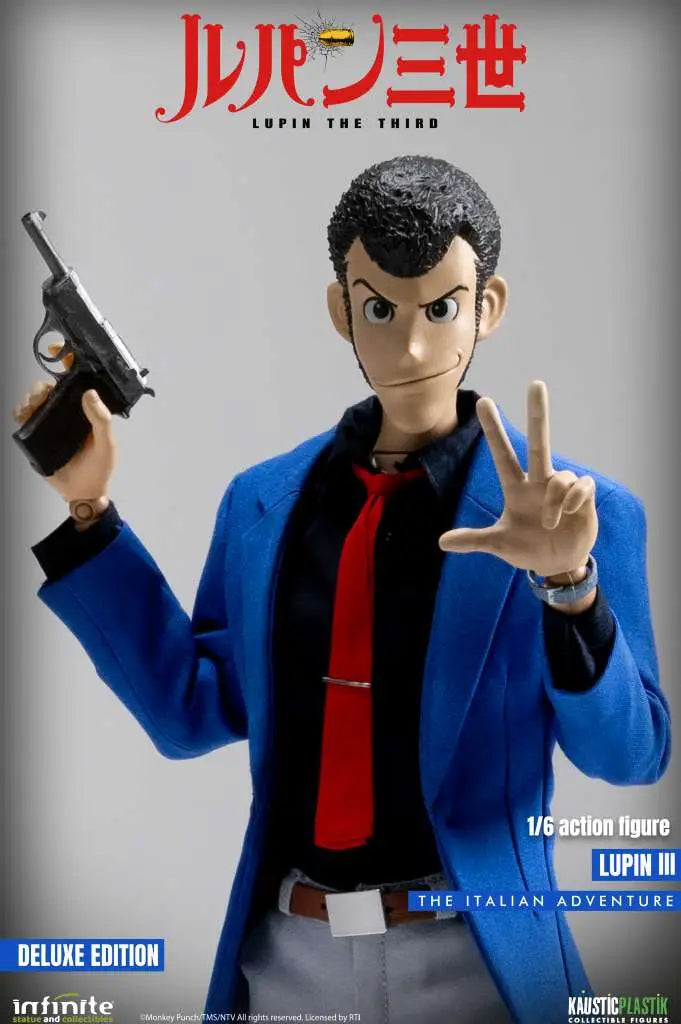 LUPIN THE 3rd THE ITALIAN ADVENTURE LUPIN 1/6 ACTION FIGURE DELUXE EDITION