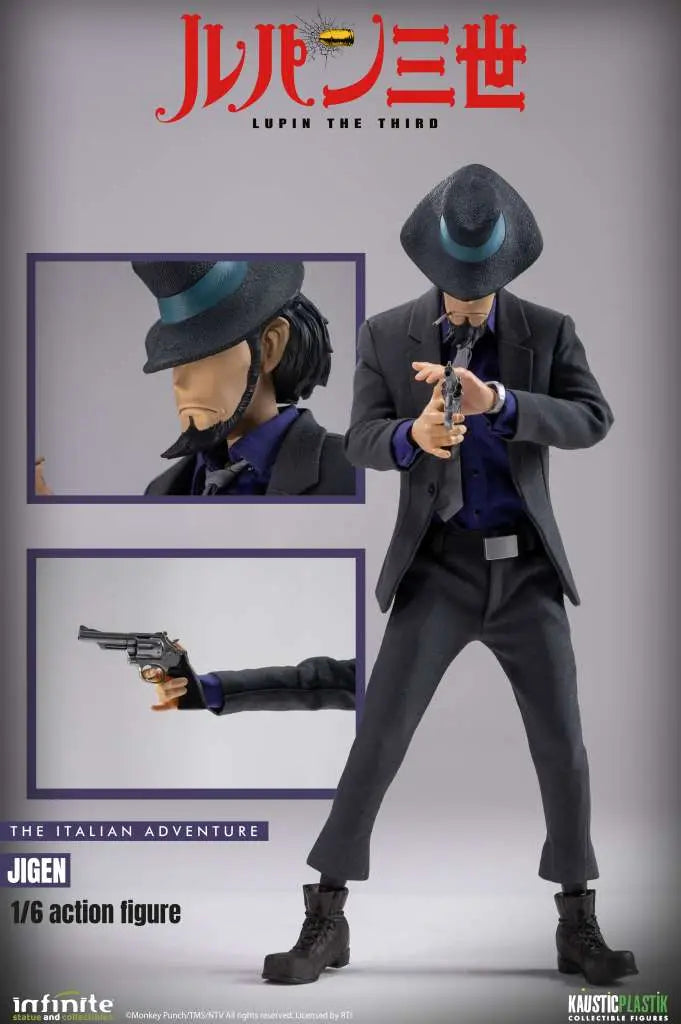 LUPIN THE 3rd THE ITALIAN ADVENTURE DAISUKE JIGEN 1/6 ACTION FIGURE STANDARD EDITION