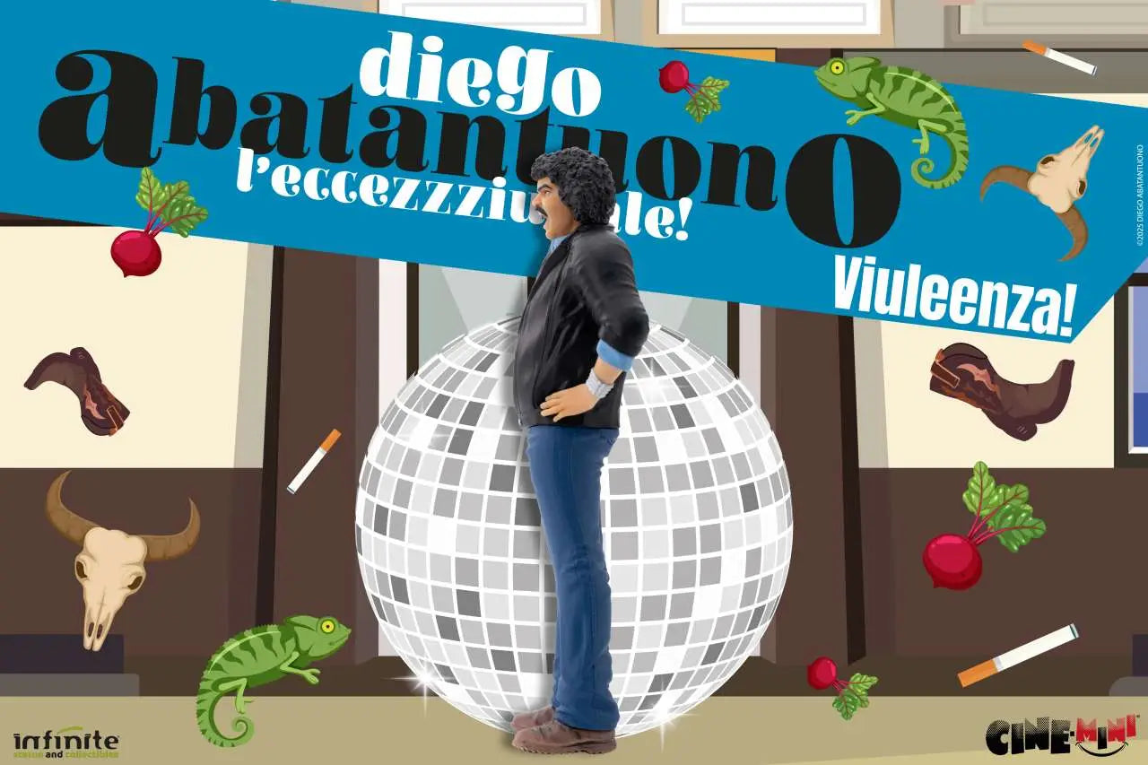 DIEGO ABATANTUONO VIULENZA! CINE-MINI PVC