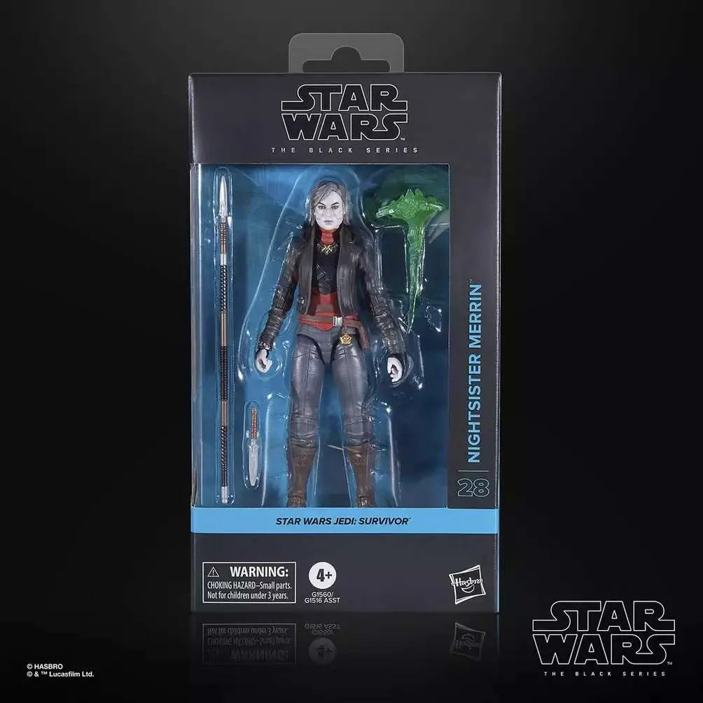 STAR WARS BLACK SERIES JEDI SURVIVOR NIGHTSISTER MERRIN ACTION FIGURE