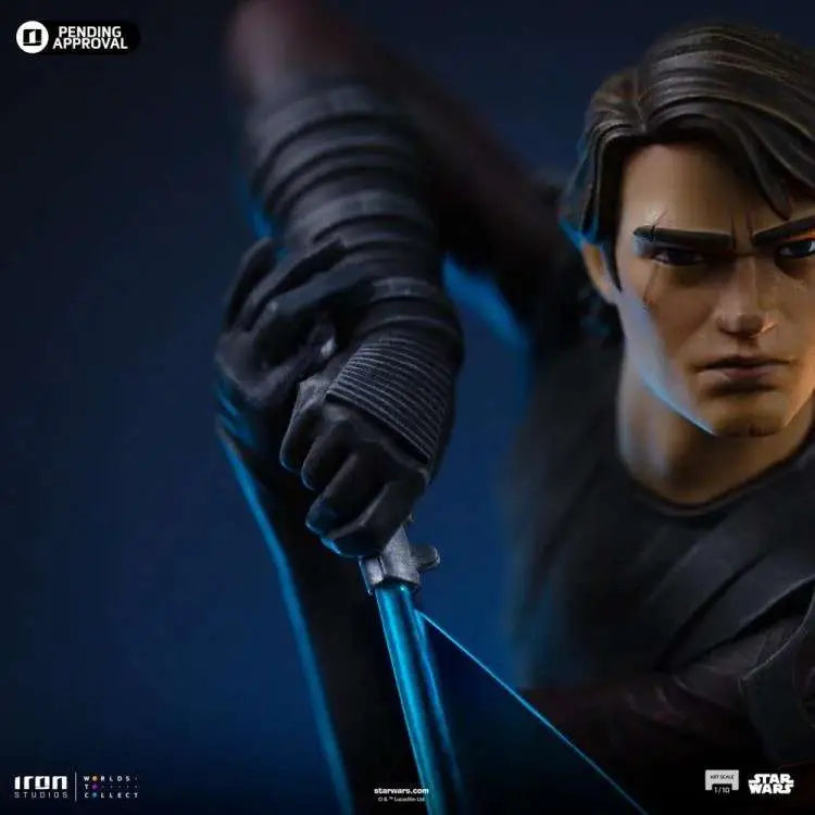 STAR WARS CLONE WARS ANAKIN SKYWALKER 1/10  STATUE