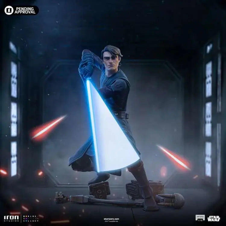 STAR WARS CLONE WARS ANAKIN SKYWALKER 1/10  STATUE