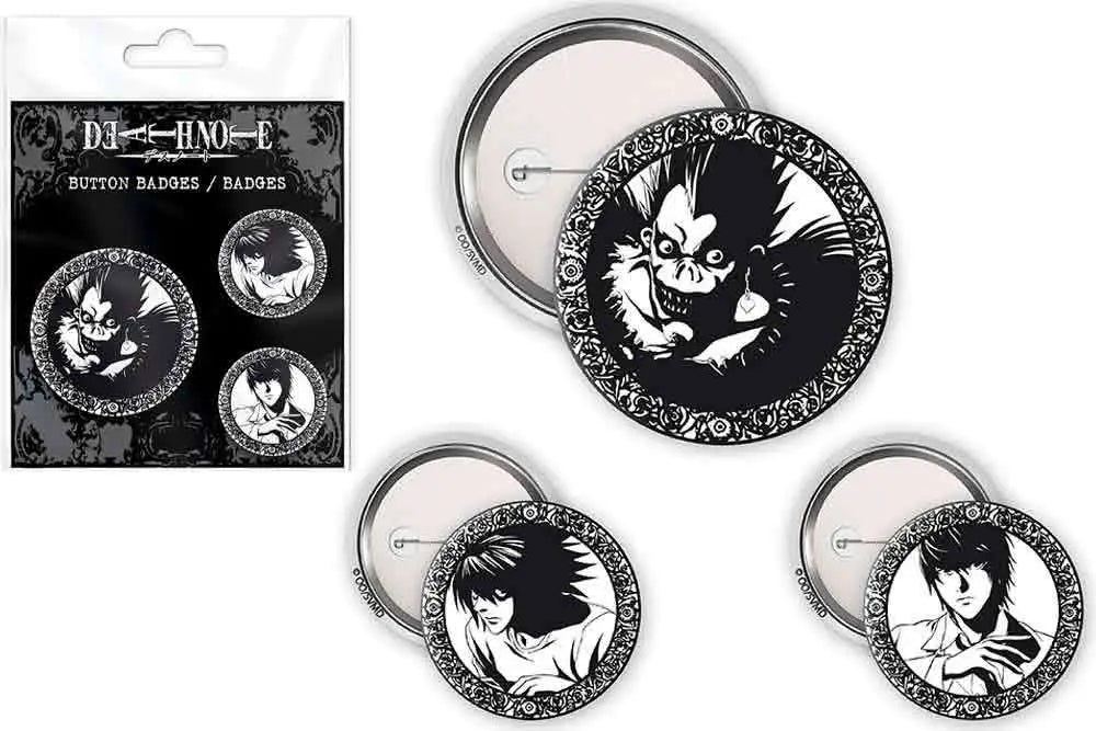 DEATH NOTE BADGE PACK