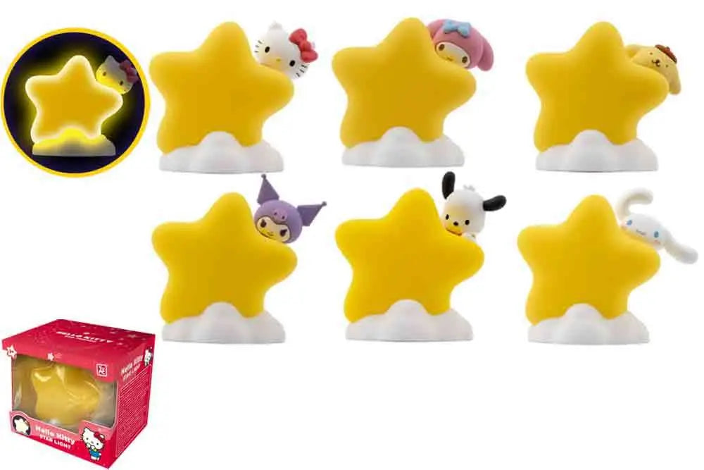 HELLO KITTY STAR LIGHT BEDSIDE LIGHT DISPLAY (12)