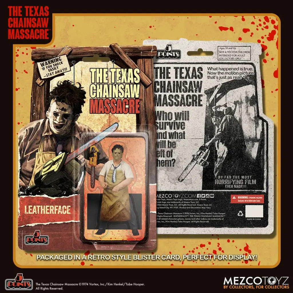 5 POINTS TEXAS CHAINSAW MASSACRE 1974 LEATHERFACE AF