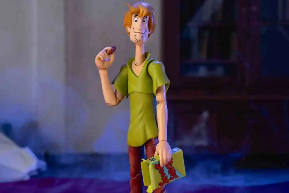 SCOOBYDOO SHAGGY WAVE 1 1/12 DELUXE ACTION FIGURE