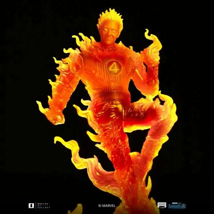 FANTASTIC FOUR FIRST STEPS HUMAN TORCH 1/10 STATUE