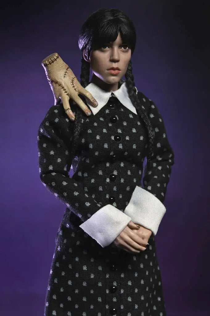 WEDNESDAY ADDAMS CLASSIC DRESS CLOTHED AF