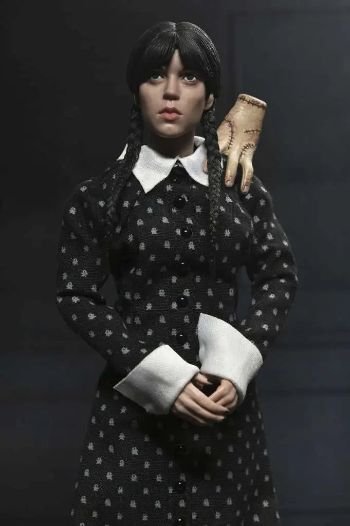 WEDNESDAY ADDAMS CLASSIC DRESS CLOTHED AF