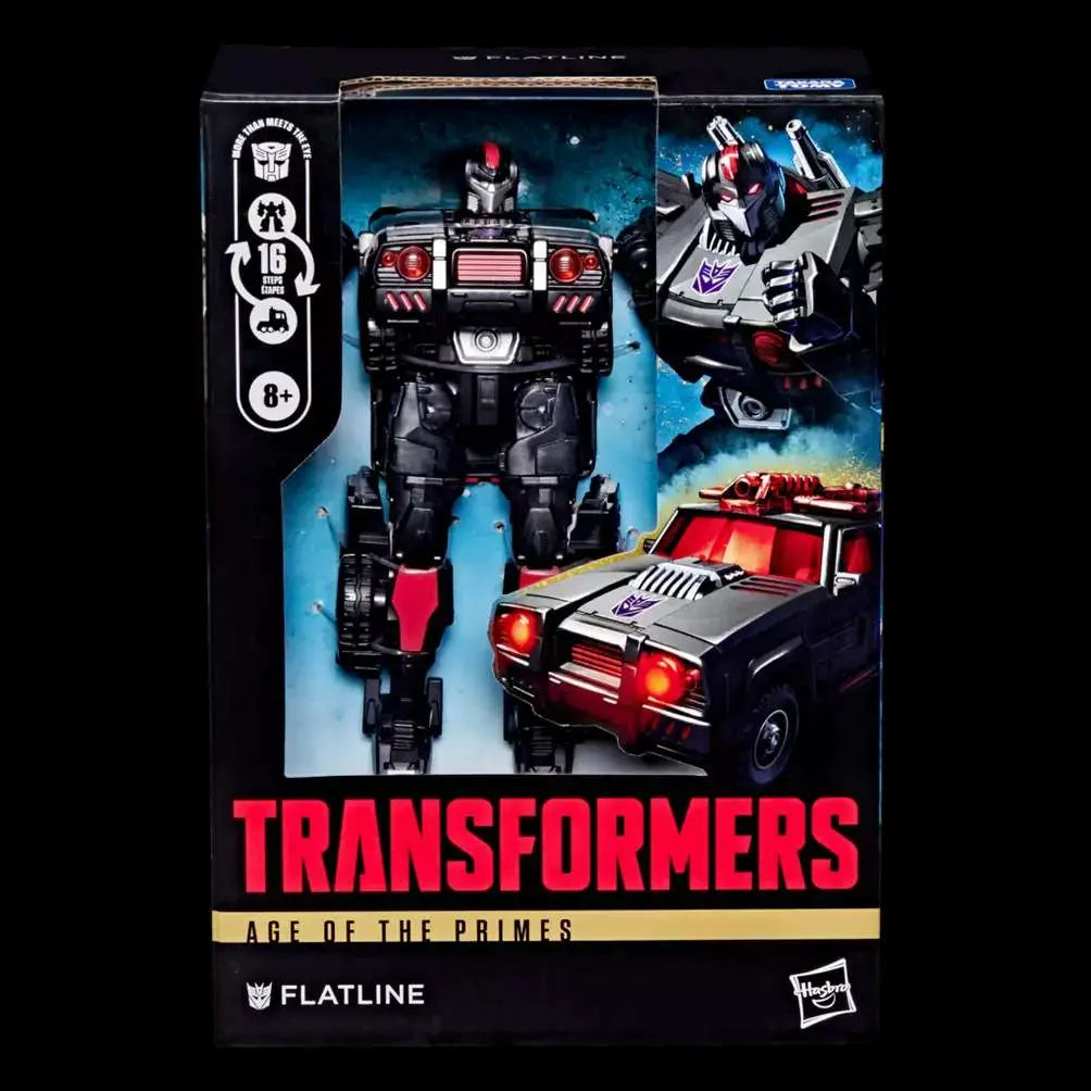 TRANSFORMERS GENERATION AGE OF THE PRIMES FLATLINE ACTION FIGURE