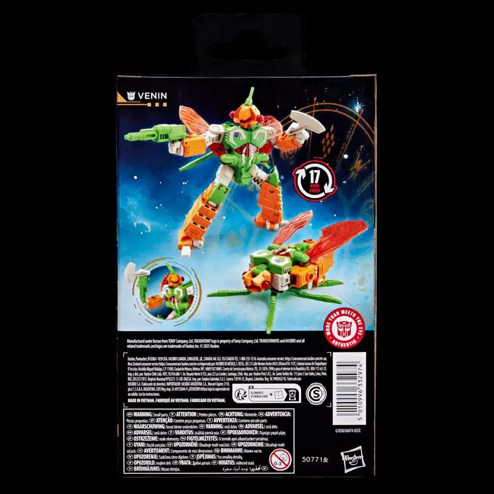 TRANSFORMERS GENERATION AGE OF THE PRIMES VENIN ACTION FIGURE