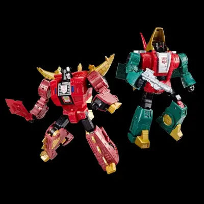 TRANSFORMERS GENERATION AGE OF THE PRIMES DINOBOT SLUG AND SNARL ACTION FIGURES