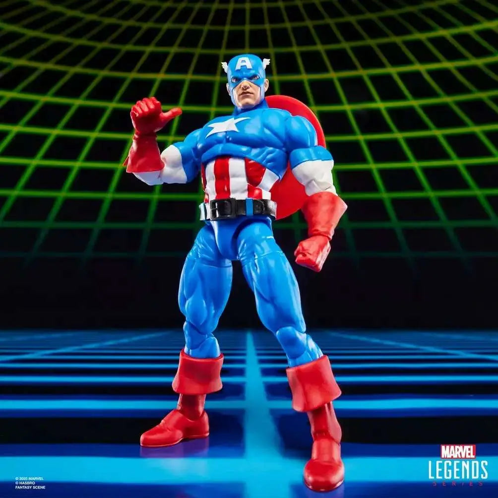 MARVEL LEGENDS GAMERVERSE CAPTAIN AMERICA VS VENOM ACTION FIGURES