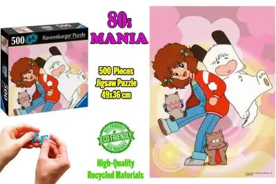 HELLO SPANK 80S MANIA 500 PIECES JIGSAW PUZZLE
