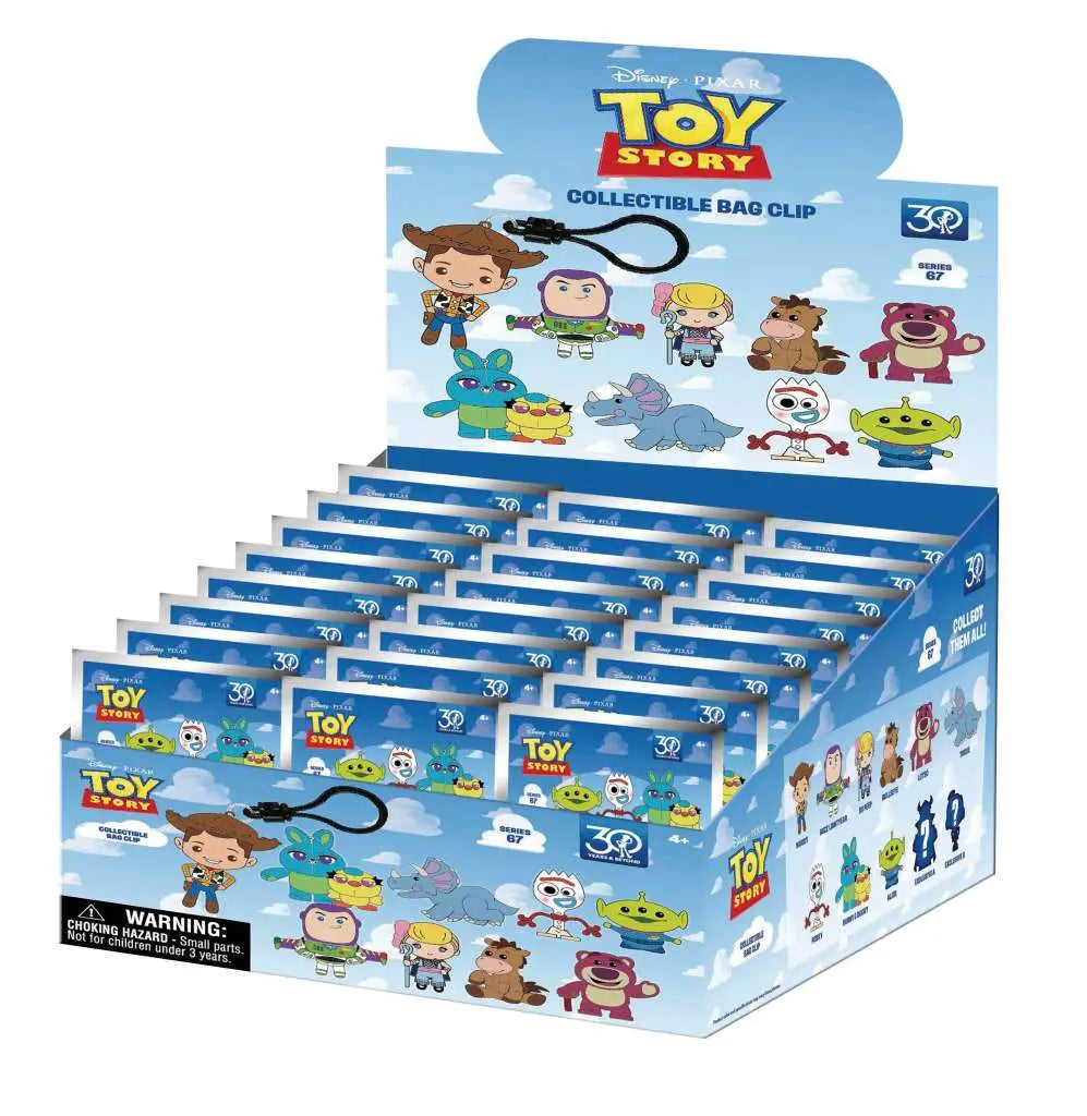 TOY STORY 30TH ANNIVERSARY BAG CLIP BLIND BOX DISPLAY(24)