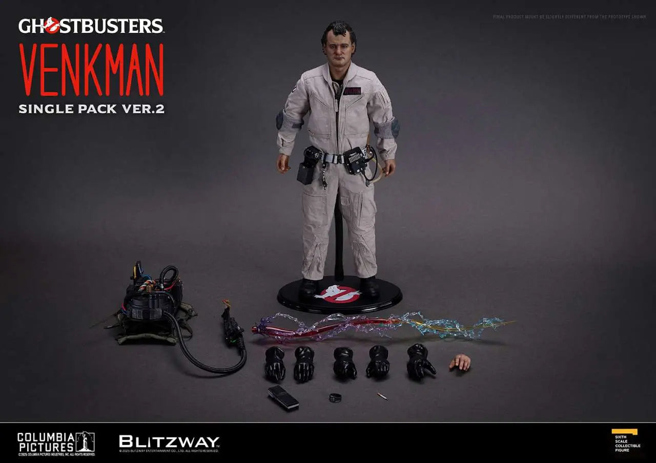 GHOSTBUSTERS DR. PETER VENKMAN VER.2 1/6 ACTION FIGURE
