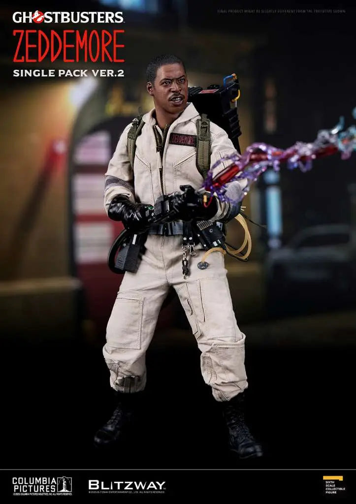 GHOSTBUSTERS WINSTON ZEDDEMORE VER.2 1/6 ACTION FIGURE