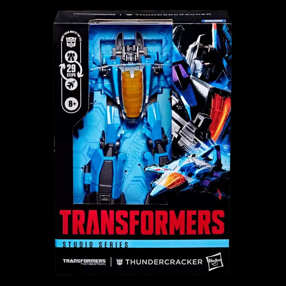 TRANSFORMERS STUDIO SERIES WAR FOR CYBERTRON THUNDERCRACKER ACTION FIGURE