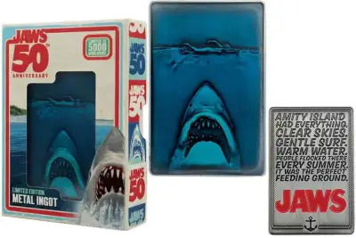 JAWS 50TH ANNIVERSARY MOVIE POSTER INGOT
