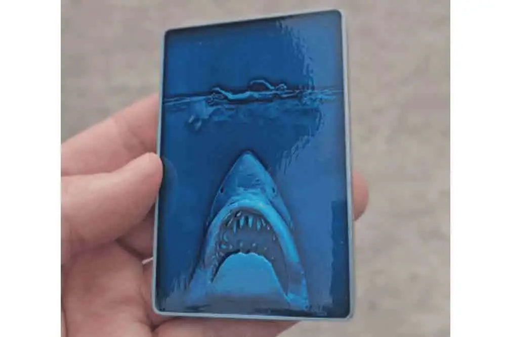 JAWS 50TH ANNIVERSARY MOVIE POSTER INGOT