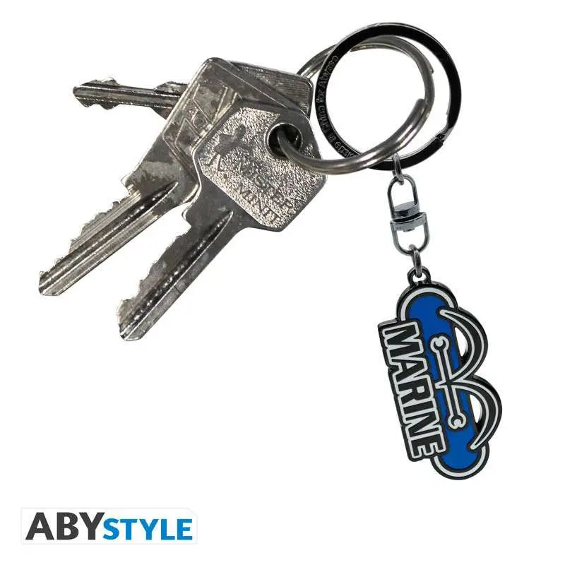 ONE PIECE MARINE KEYCHAIN