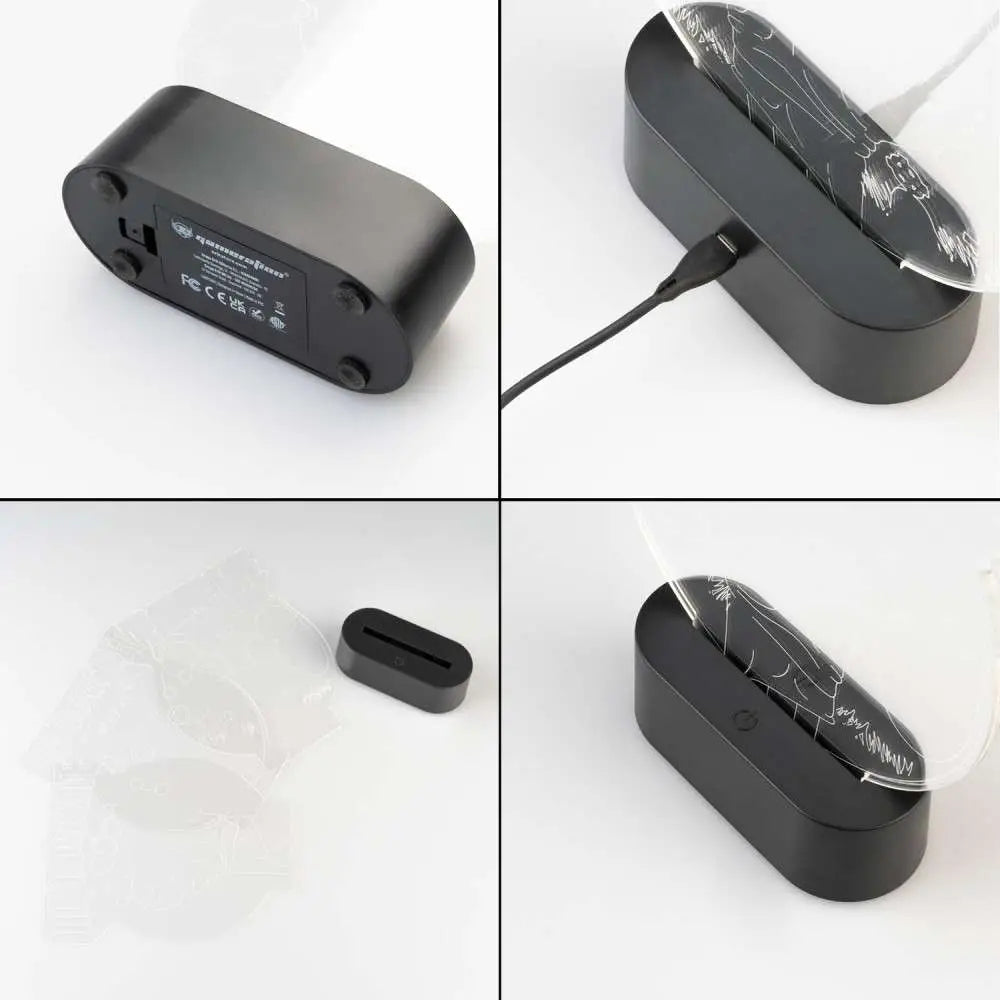 GAMERATION ONE MORE LIFE DESK LED LAMP
