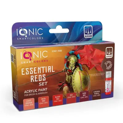 IONIC ESSENTIAL REDS PAINT SET