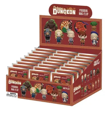 DELICIOUS IN DUNGEON SERIES 1 BAG CLIP BLIND BOX DISPLAY (24)