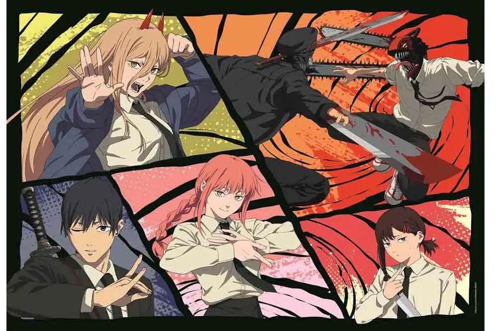 ANIME PUZZLE COLLECTION - CUBE500 - CHAINSAW MAN: HUNTERS - JIGSAW PUZZLE 500 PCS