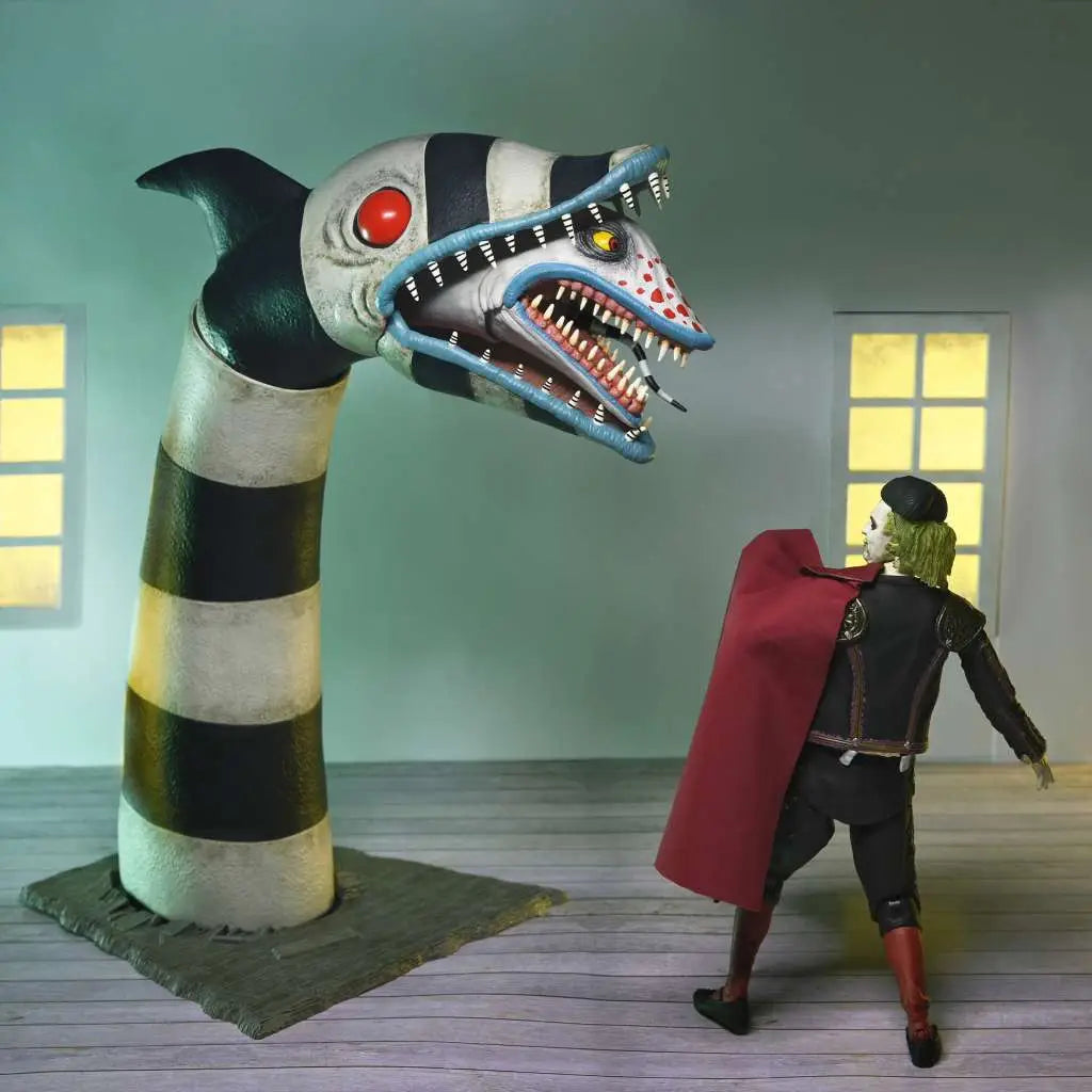 BEETLEJUICE 2 ULTIMATE MATADOR BEETLEJUICE AND SANDWORM AF 2-PACK