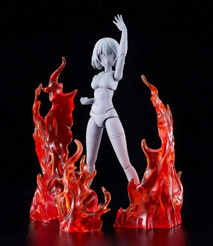 THE SIMPLE EFFECT FLAMES RED
