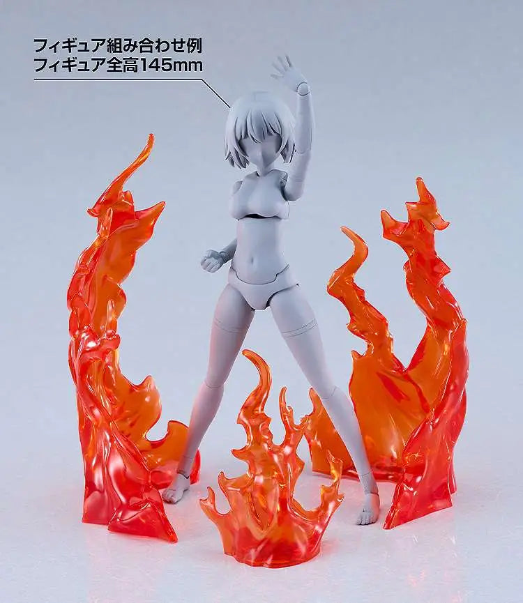 THE SIMPLE EFFECT FLAMES RED