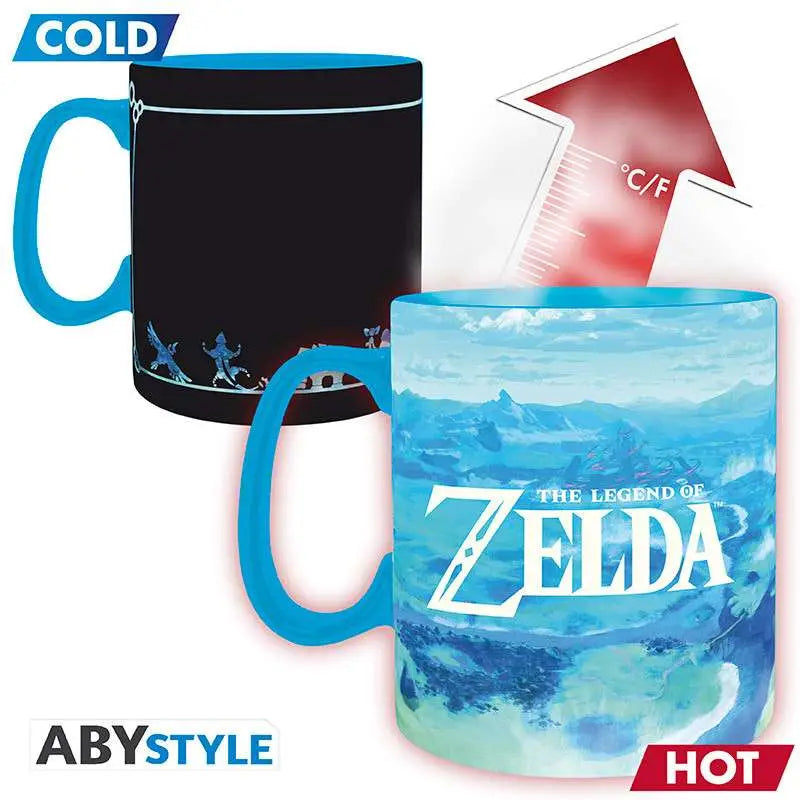 THE LEGEND OF ZELDA  HEAT CHANGE MUG