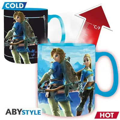 THE LEGEND OF ZELDA  HEAT CHANGE MUG
