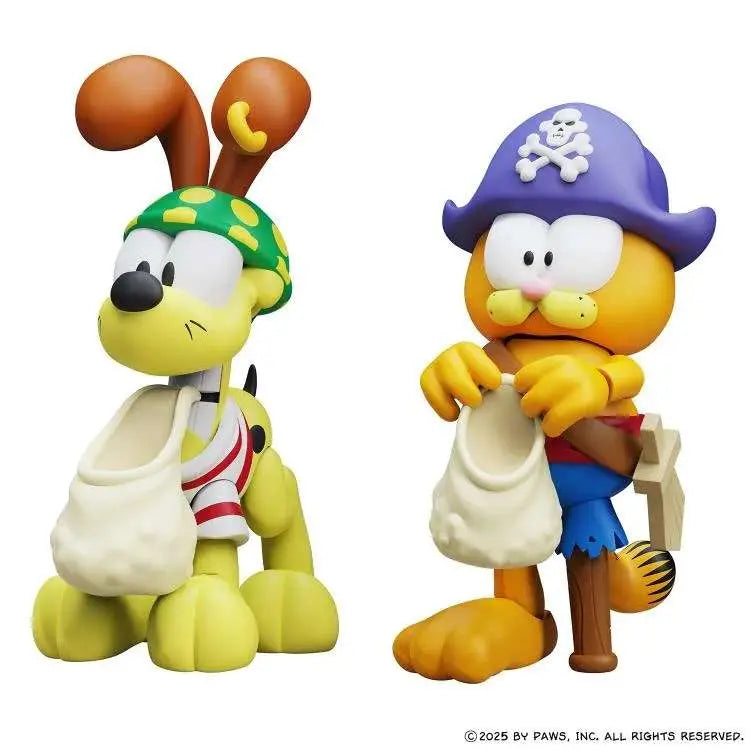 GARFIELD HALLOWEEN ADVENTURE PIRATE GARFIELD + PIRATE ODIE OF 2PK
