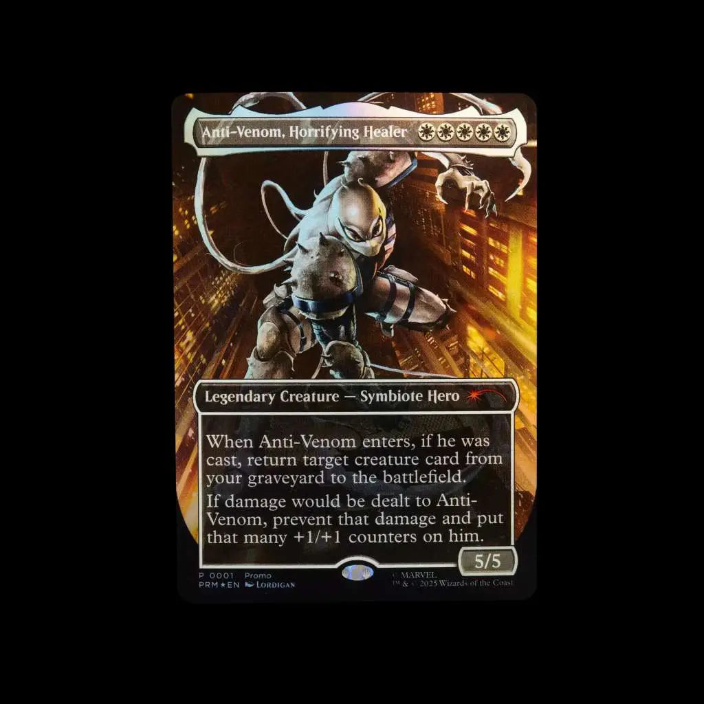 MARVEL LEGENDS MAGIC THE GATHERING AGENT ANTI-VENOM ACTION FIGURE