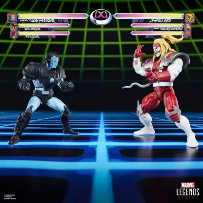 MARVEL LEGENDS GAMERVERSE WAR MACHINE VS OMEGA RED ACTION FIGURES
