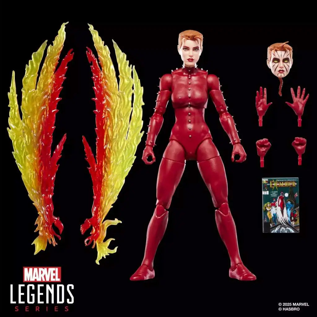 MARVEL LEGENDS MINI COMICS PHOENIX RACHEL SUMMERS ACTION FIGURE