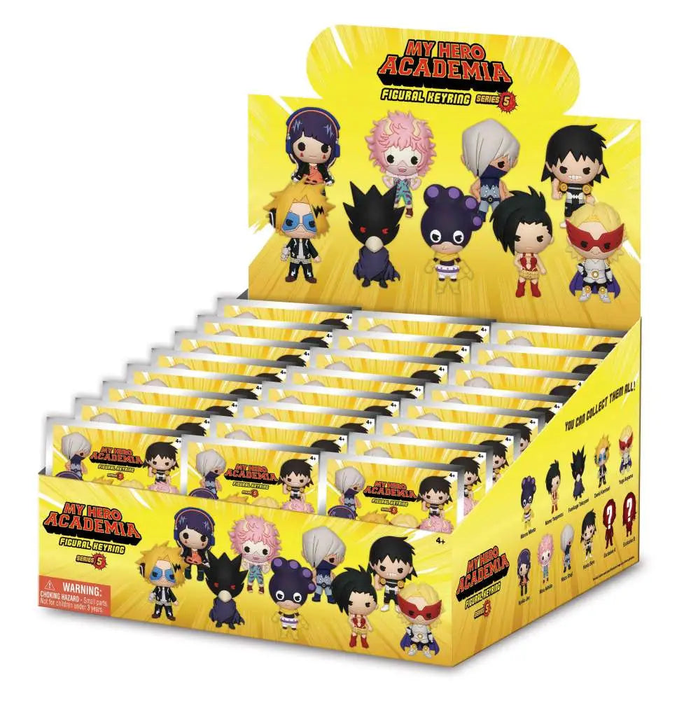 MY HERO ACADEMIA SERIES 5 BAG CLIP BLIND BOX DISPLAY (24)