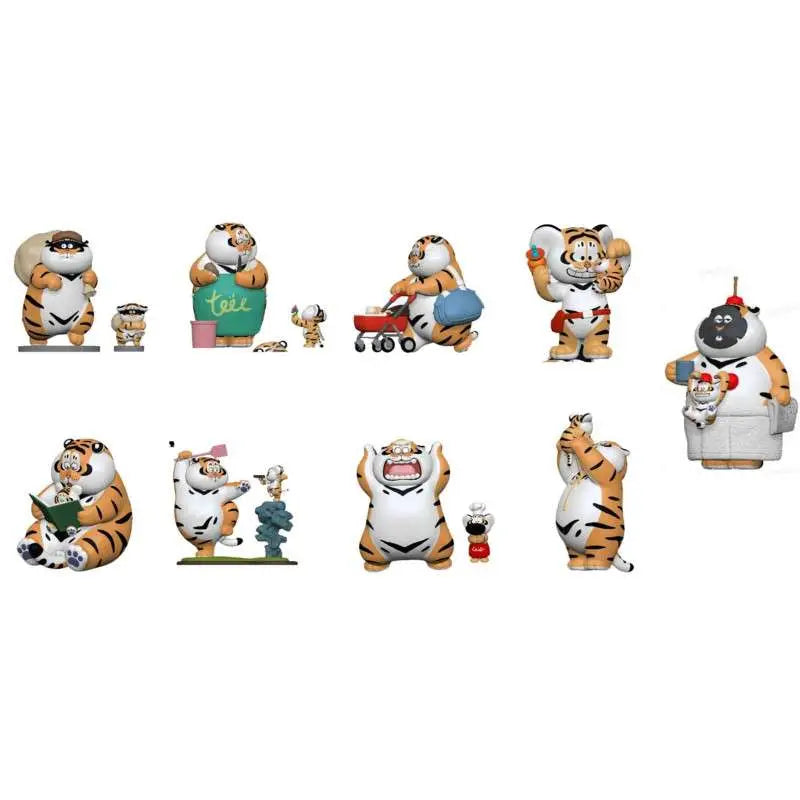 ALEXANDER THE TIGER ROARING LOVE SERIE 2 BLIND BOX DISPLAY (8)
