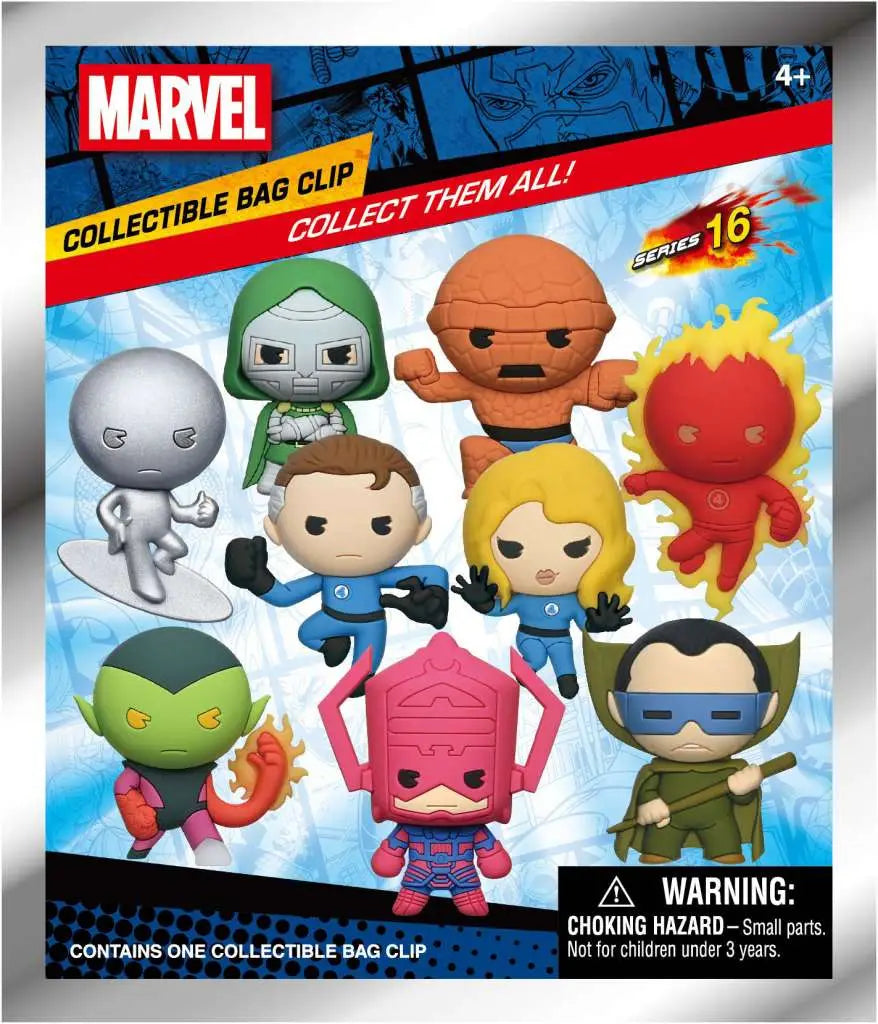 FANTASTIC FOUR CLASSIC BAG CLIP BLIND BOX DISPLAY (24)