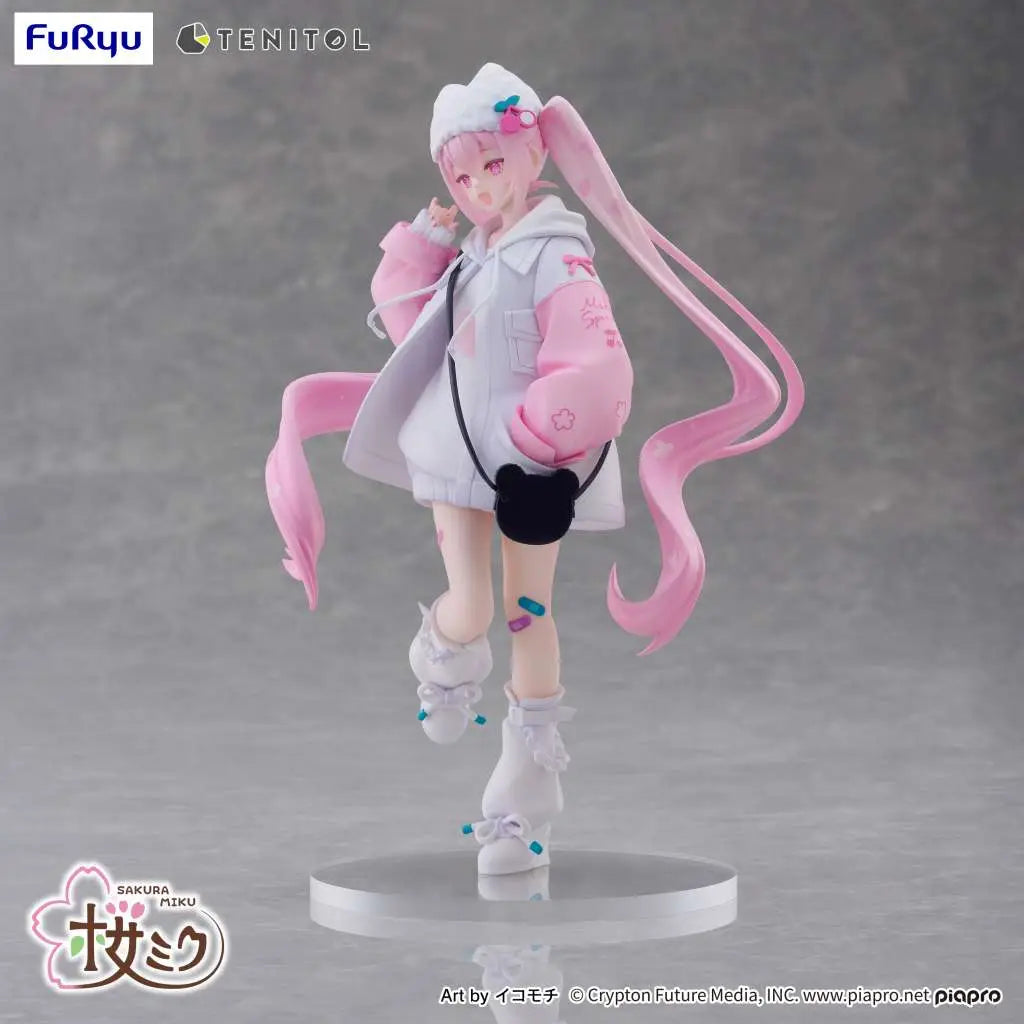 HASUNE MIKU SAKURA MIKU COOL STYLE TENITOL PETIT FIG