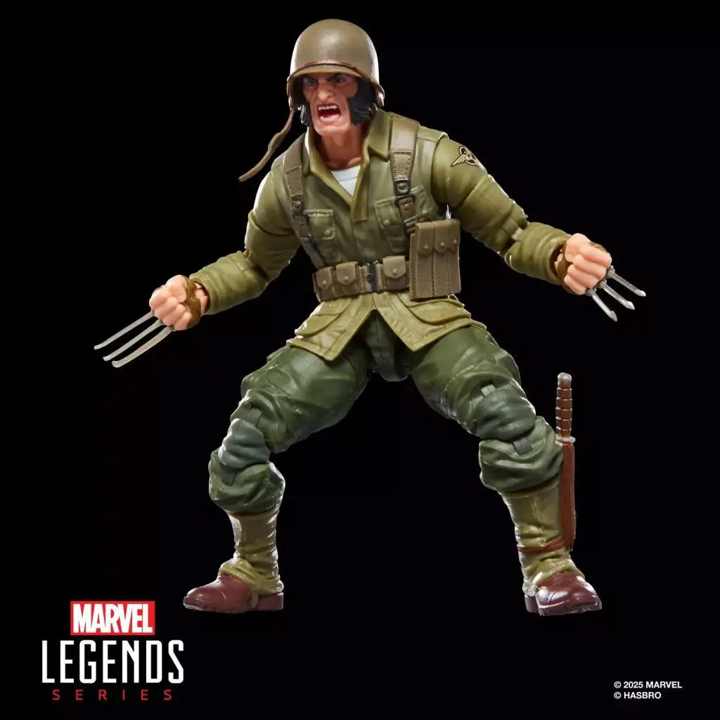 MARVEL LEGENDS EXECUTIONER BFS WOLVERINE WWII LOGAN ACTION FIGURE