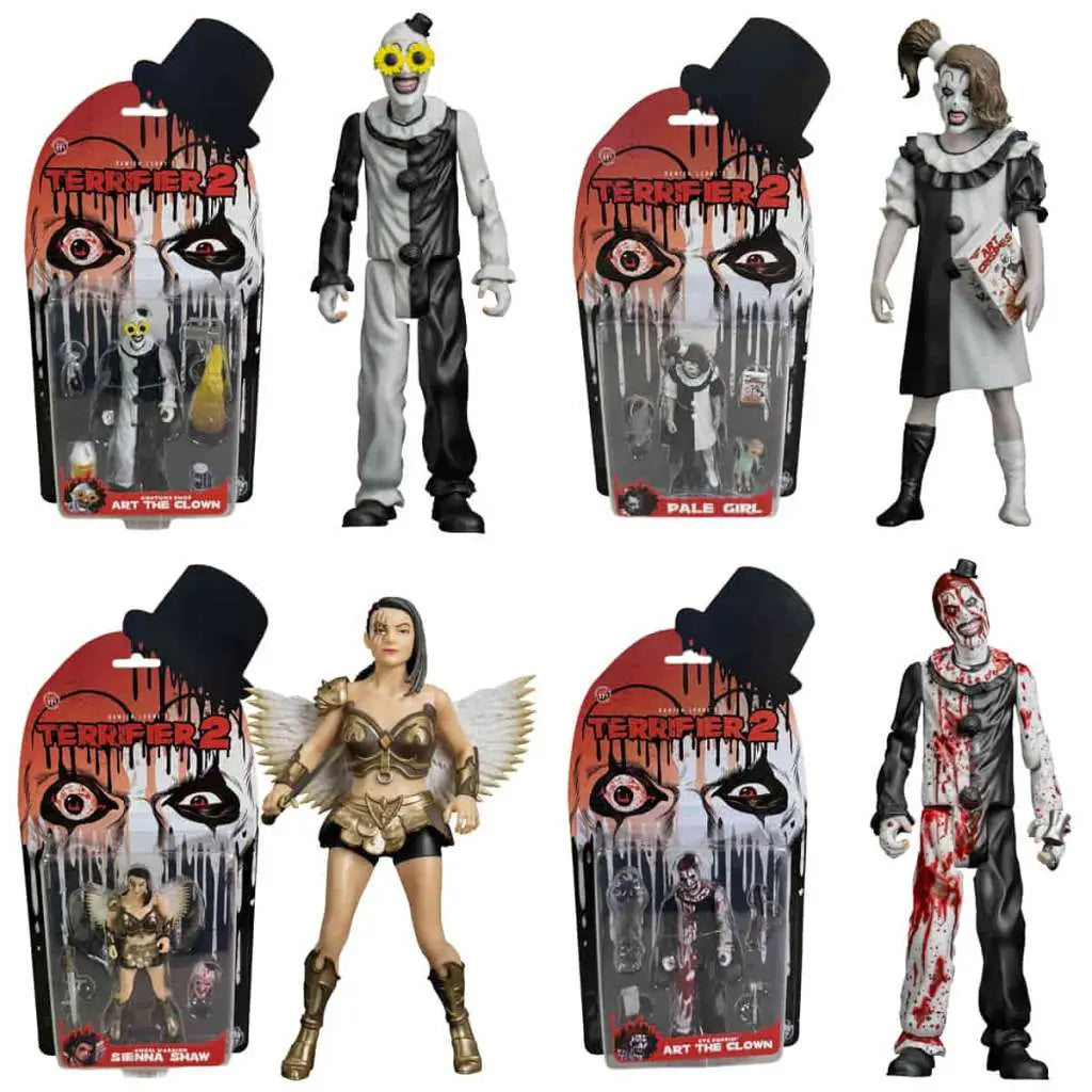 TERRIFIER 2 ACTION FIGURE SET (4)