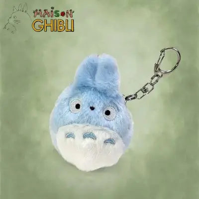 MY NEIGHBOR TOTORO MEDIUM BLUE TOTORO FUNWARI MINI COIN PURSE