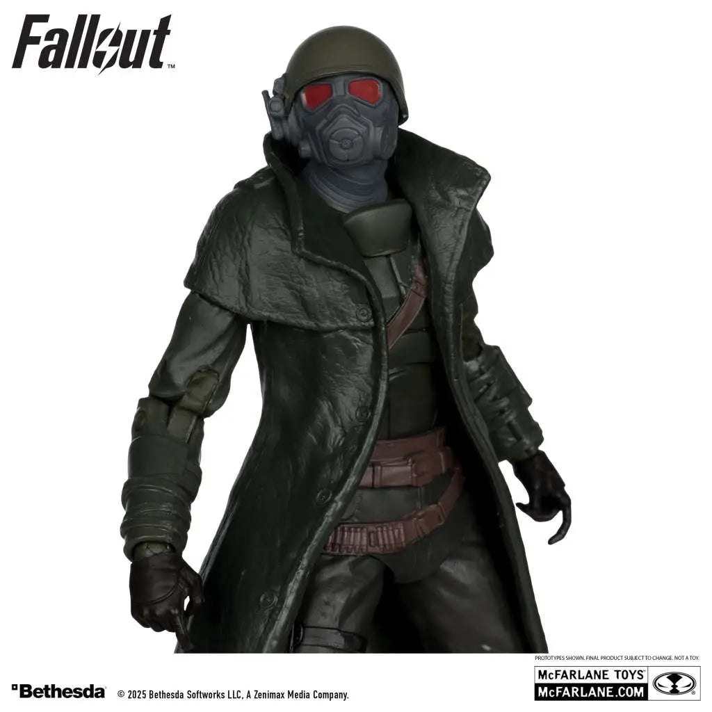 FALLOUT NEW VEGAS RIOT RANGER ARMOR AND BENNY SURVIVOR ACTION FIGURE 2PK