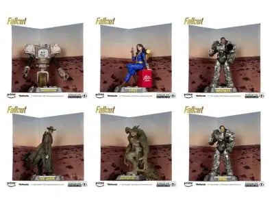 MOVIE MANIACS  FALLOUT WAVE 3 ASSORTMENT SET (6)