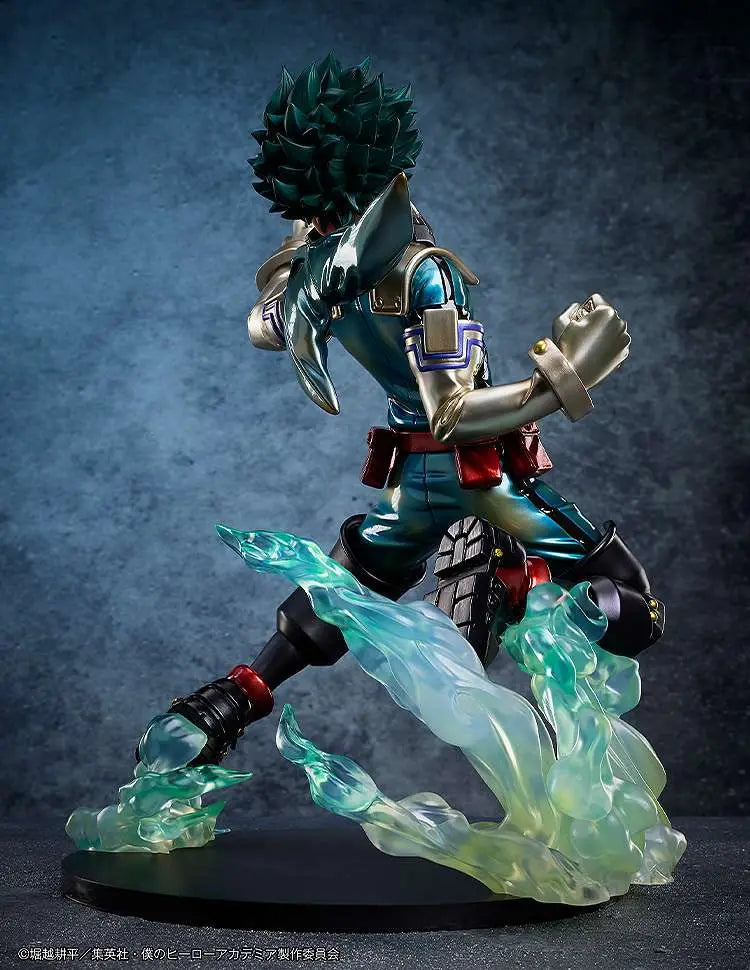 MY HERO ACADEMIA IZUKU MIDORIYA METALLIC STATUE